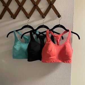 Lot of 3, GapFit High Impact Sports Bras 36C